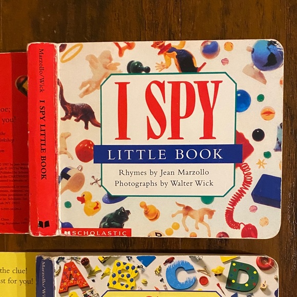 5/$10 Kids Books | Scholastic I Spy Little Book and Little Letters Board Books - Picture 3 of 15